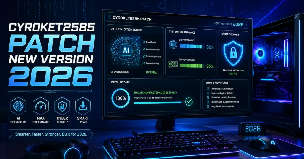 Cyroket2585 Patch New Version: What Changed, What Improved, and Why It Matters in 2026 Cyroket2585 patch new version